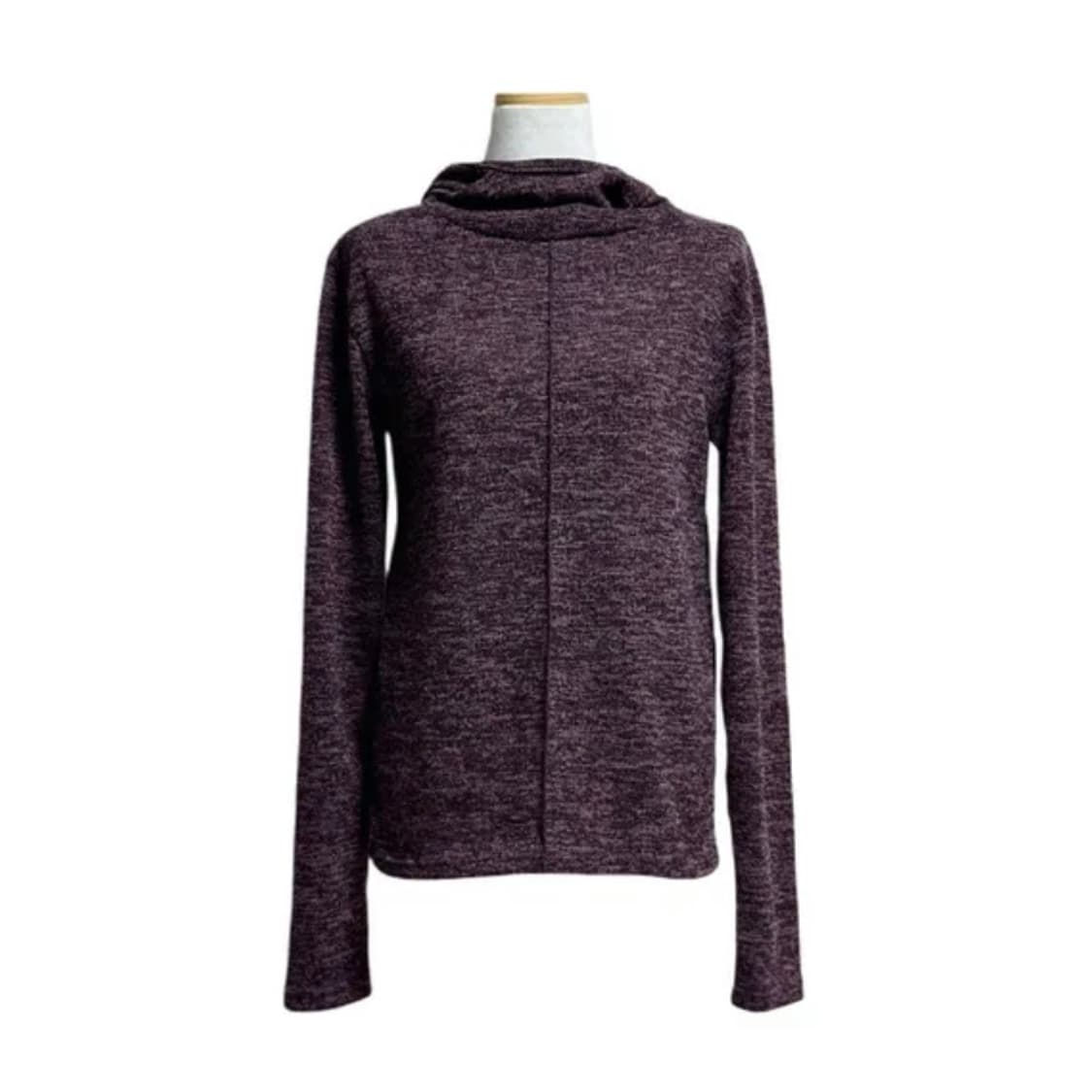 바라클라바 니트 후드티 퍼플 상품이미지1