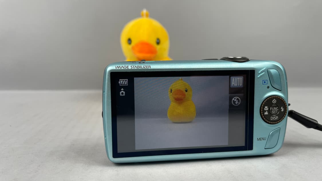 작례O 캐논 익서스 IXUS 200 IS 민트색 빈티지 디지털 카메라 상품이미지4