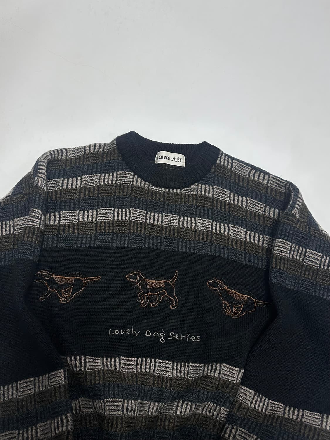 Laurel club® 올드스쿨 니트 일본빈티지 상품이미지4