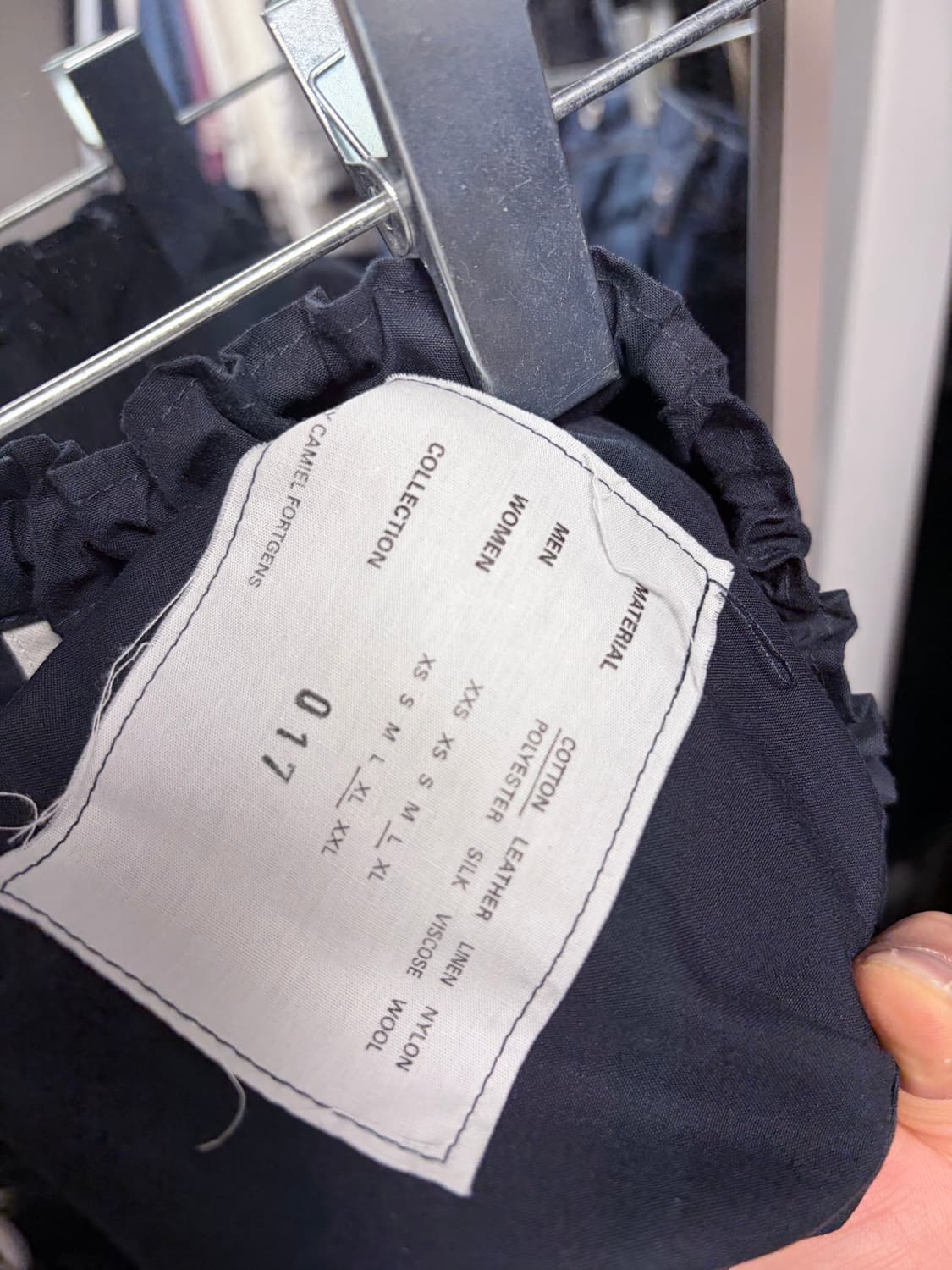 Camiel fortgens 심플팬츠 네이비 L사이즈 상품이미지3