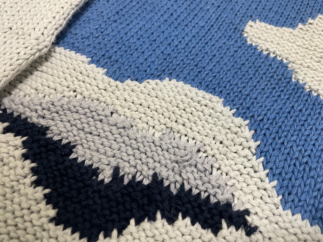 카르두치 성조기 이글 코튼 니트 J03269 상품이미지7