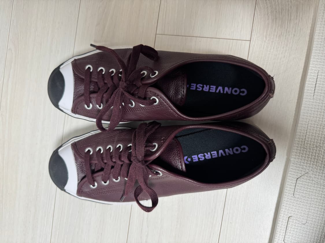 컨버스 잭퍼셀 시즈널 레더 블랙커런트 상품이미지1