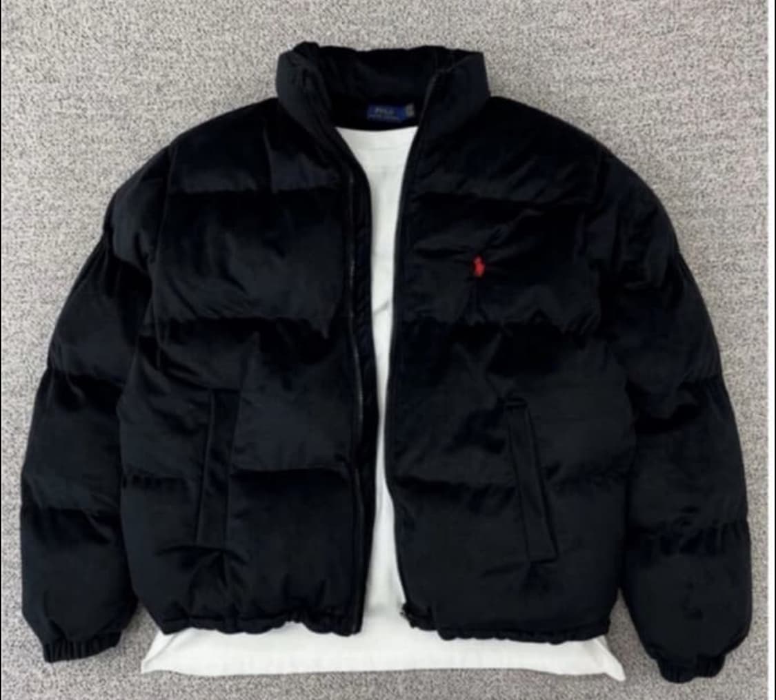 폴로 벨벳 스웨이드 패딩 구해요!! 상품이미지1