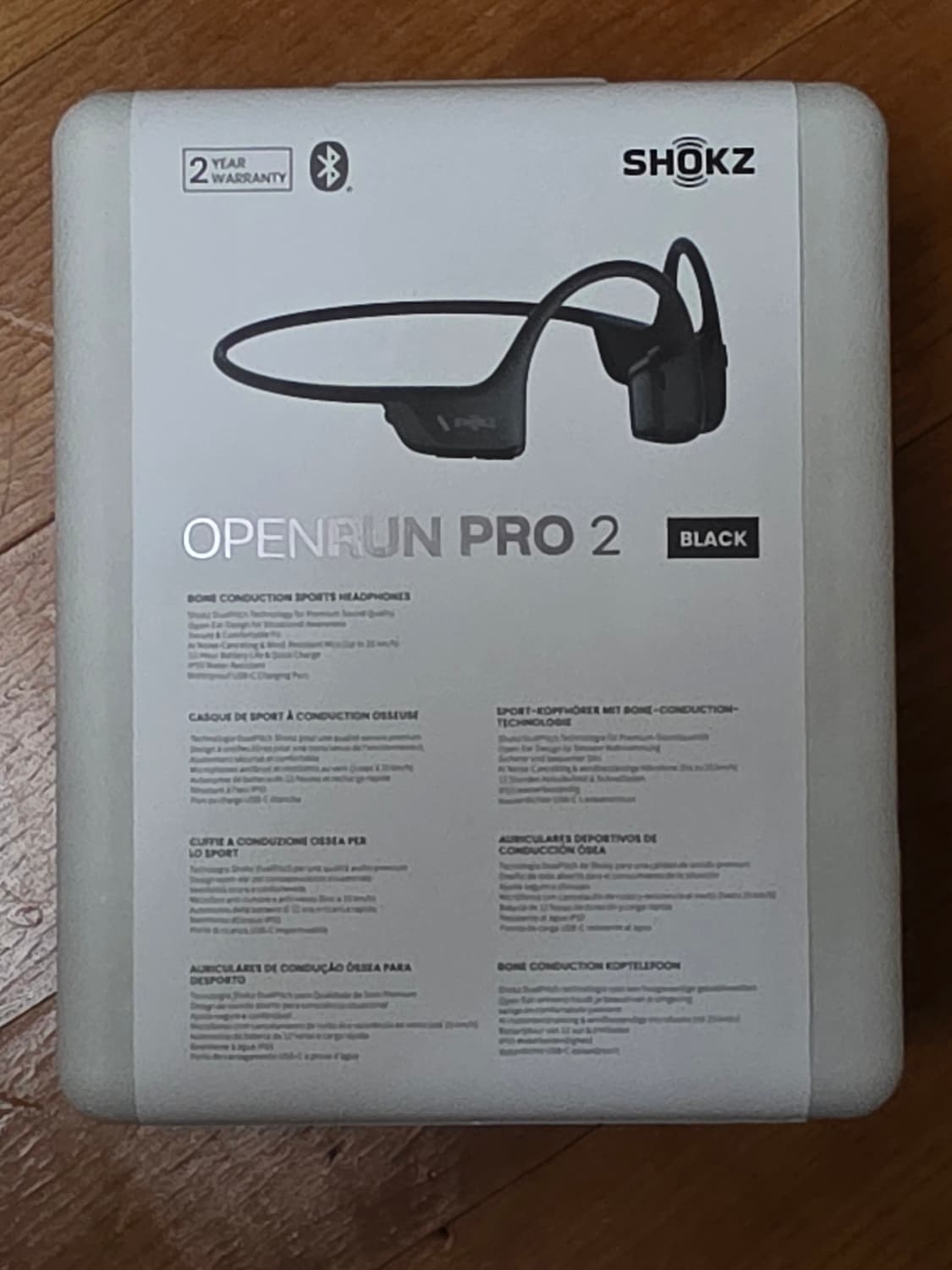 샥즈 오픈런 프로 2 S820 블랙 미개봉 상품이미지3