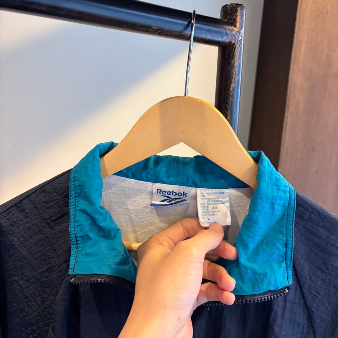 15618 - 리복 크롭 바람막이 자켓 상품이미지3