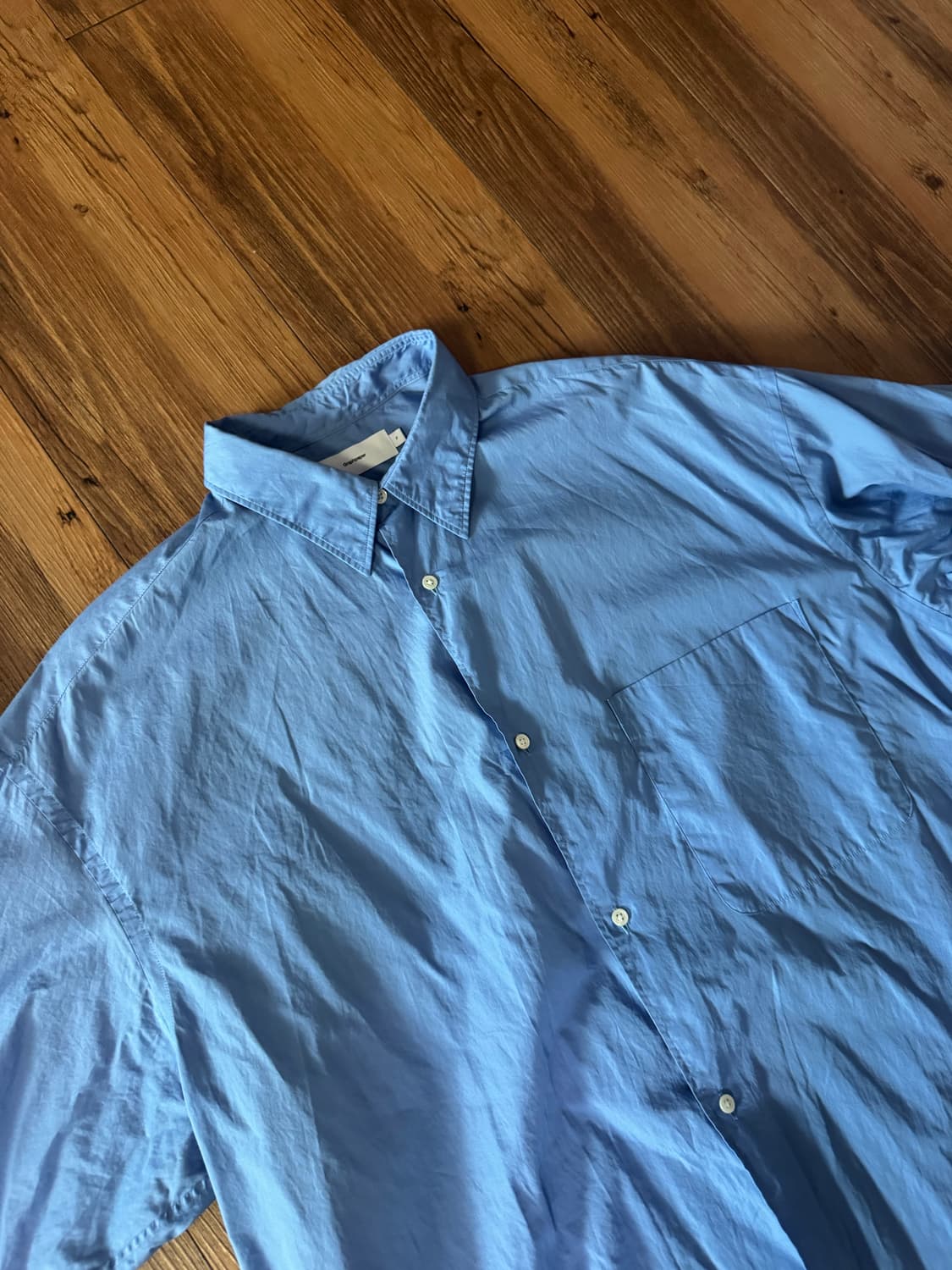 그라프페이퍼 삭스 오버사이즈 셔츠 상품이미지1