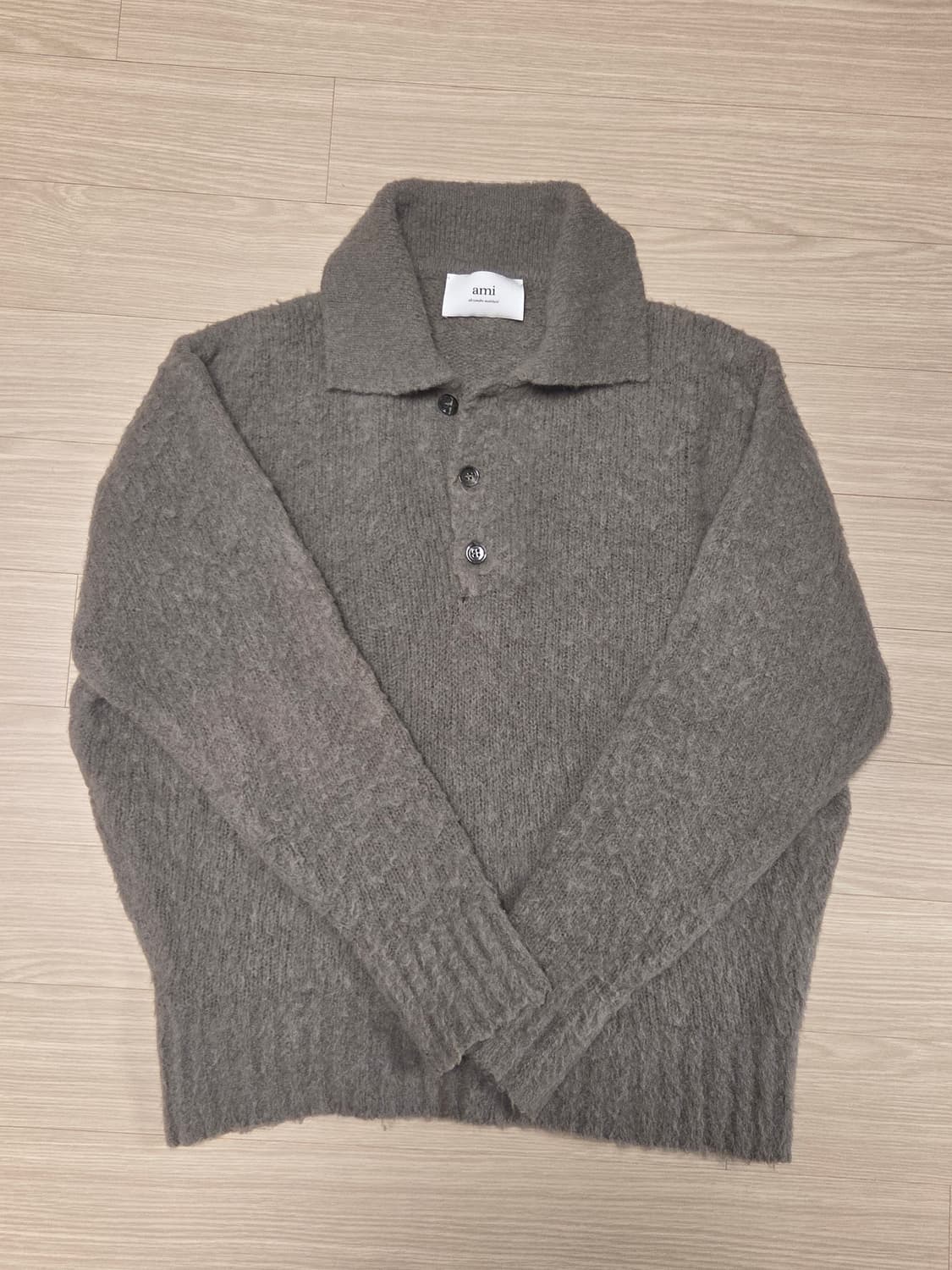 아미 알파카 폴로셔츠 상품이미지3