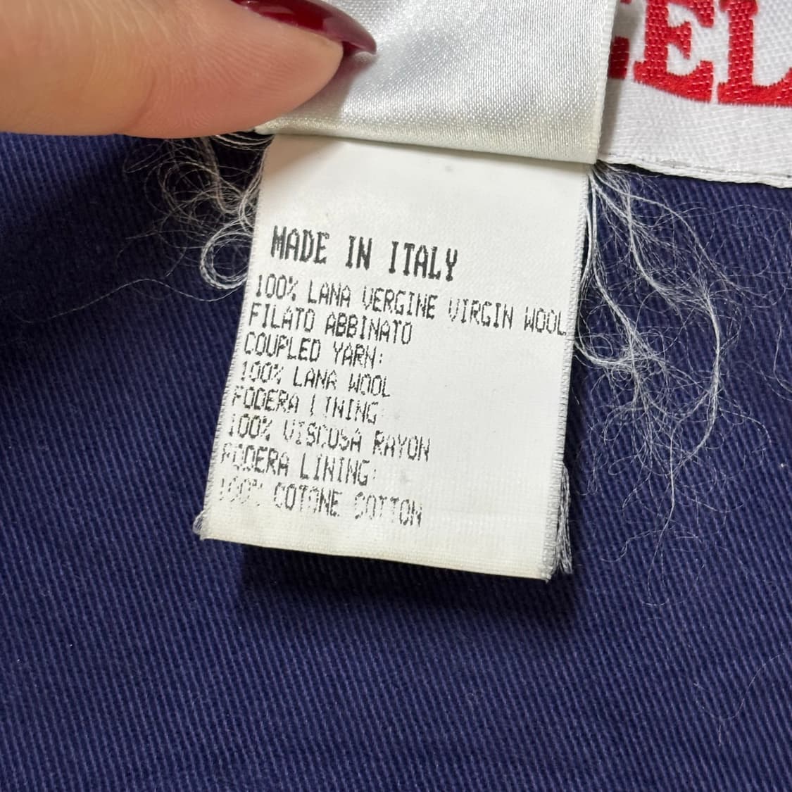 Wim Neels Wool Bomber Jacket ITALY made  상품이미지9