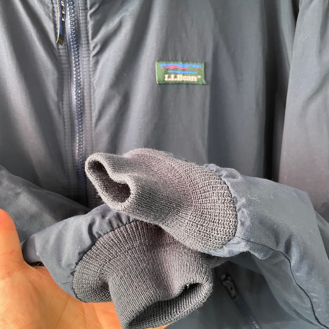 90s 엘엘빈 아즈텍 나일론 웜업자켓 상품이미지5