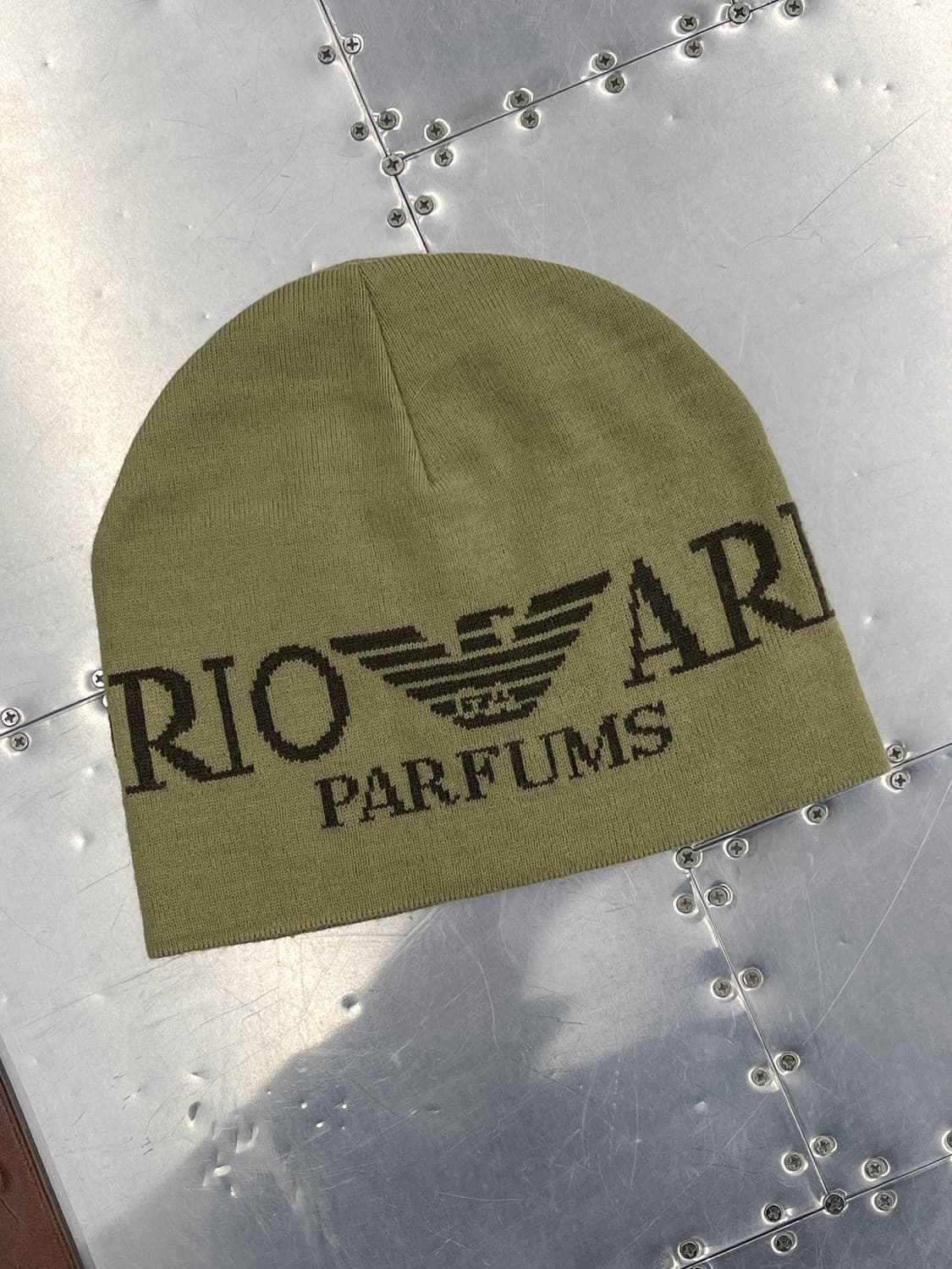 엠포리오 아르마니 스펠 로고 아크릴 비니 상품이미지1