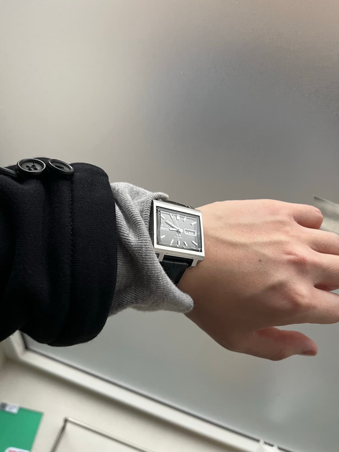 세이코 TV 스퀘어 빈티지 시계 상품이미지2