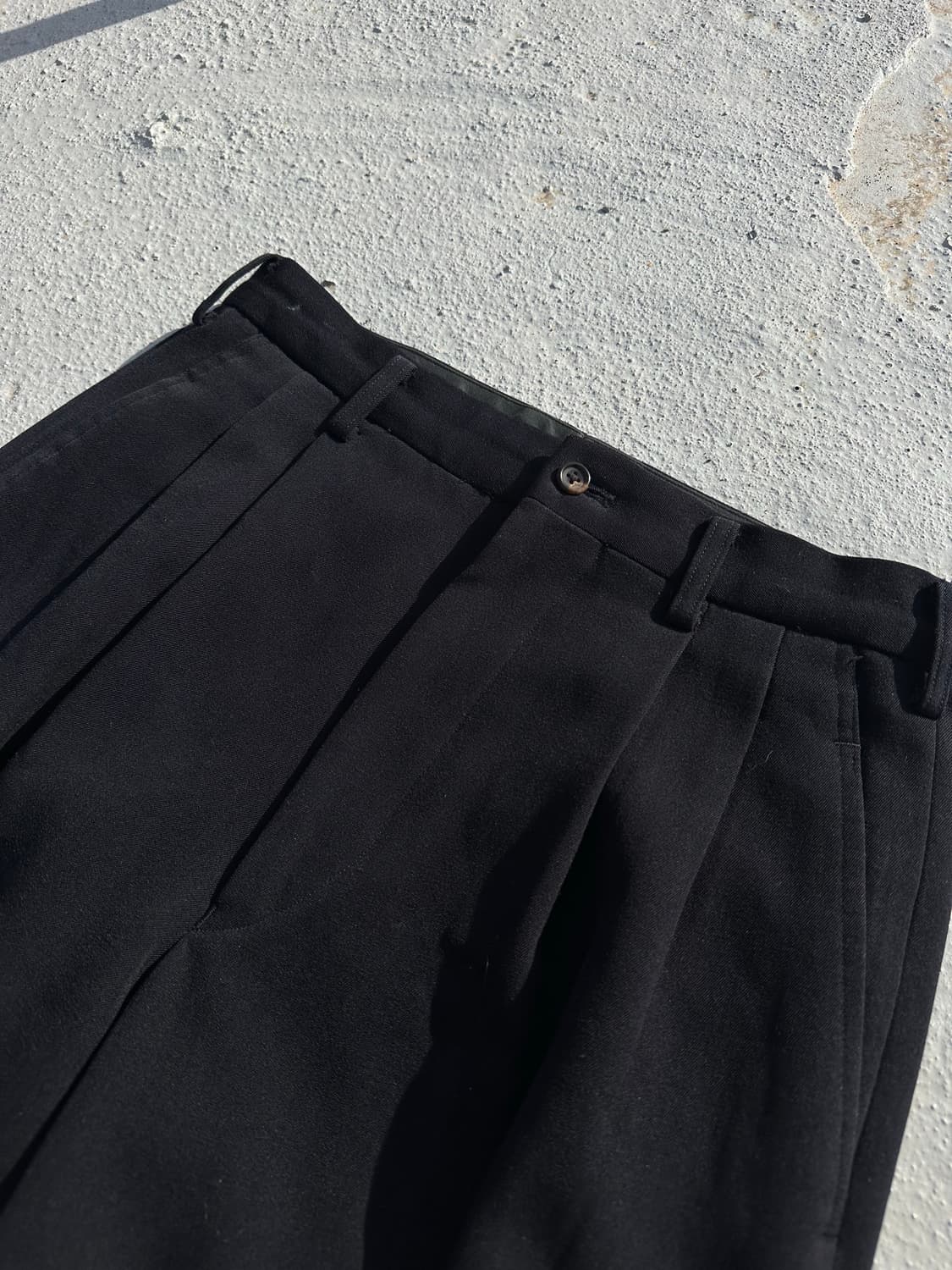 90s Yohji yamamoto 요지야마모토 울 슬랙스  상품이미지2