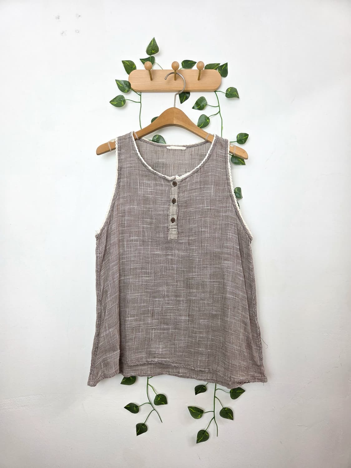 코지 모리 민소매 블라우스 상품이미지1