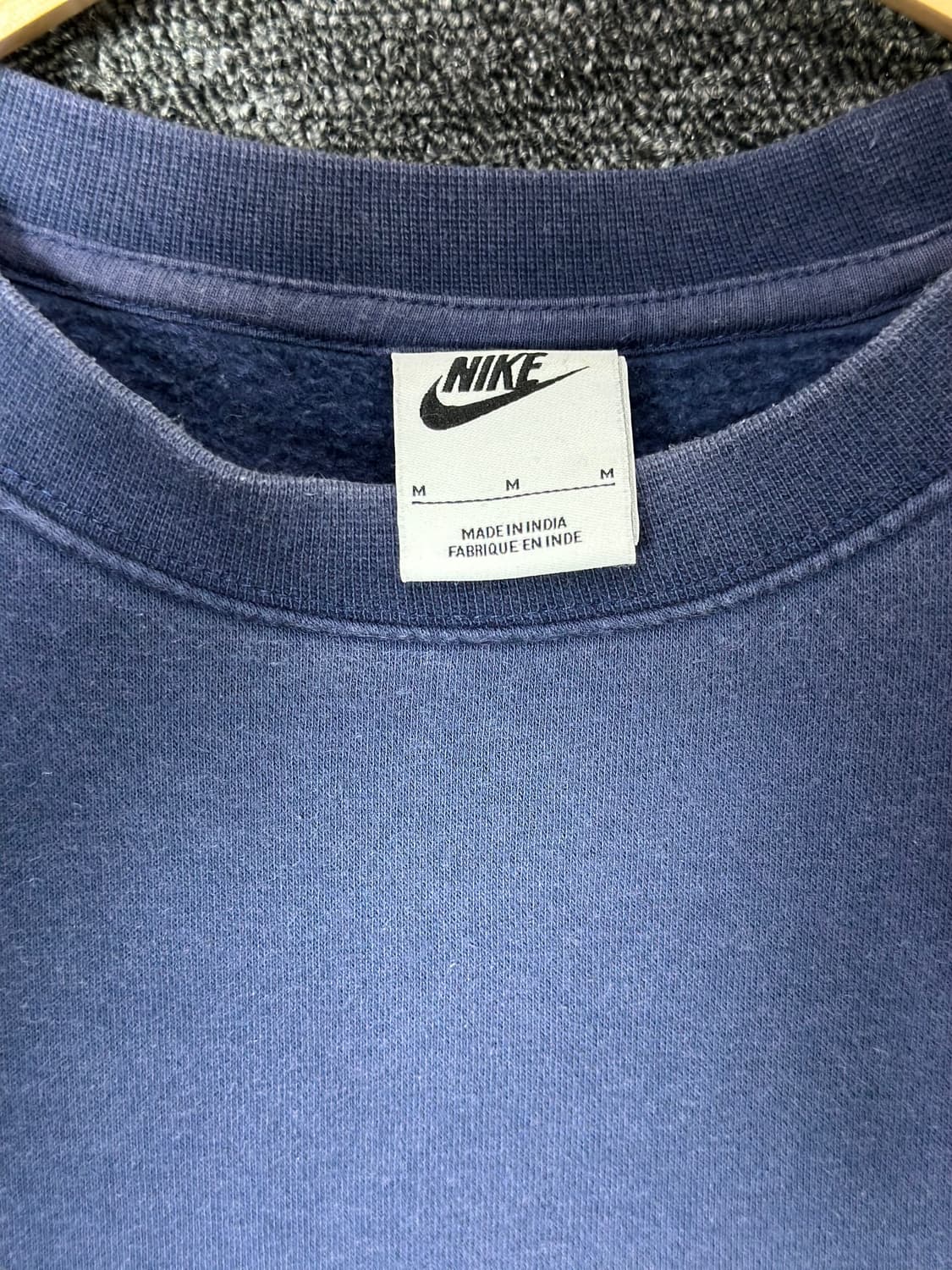 나이키 네이비 맨투맨 M 상품이미지4