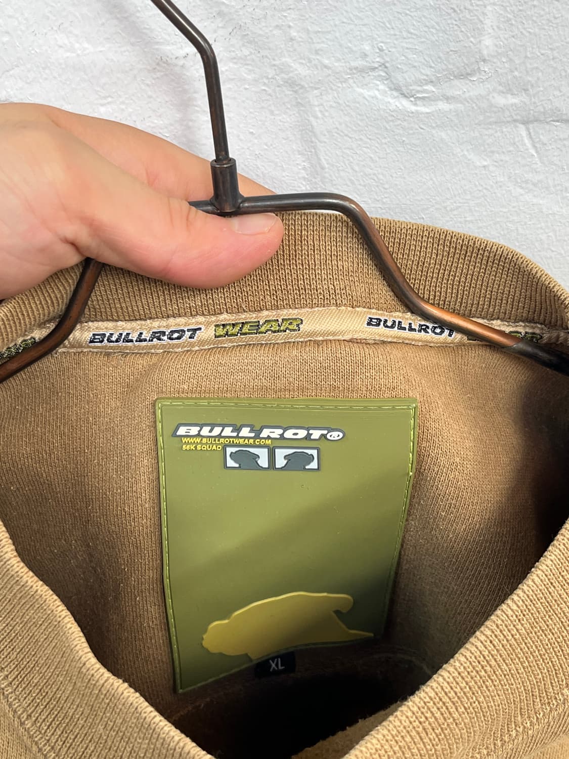Bullrot Wear 기모 스웻셔츠 데저트 XL 상품이미지4