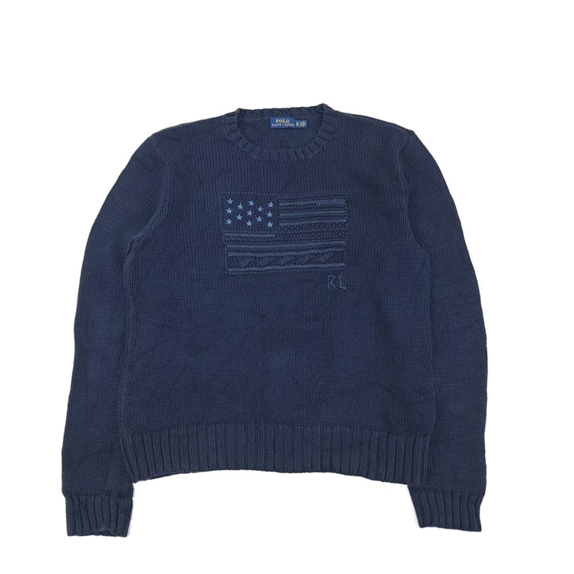 L-XL 폴로 랄프로렌 네이비 성조기RL 니트 스웨터knit (CS390 상품이미지1