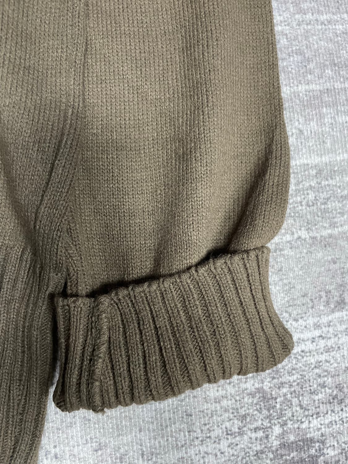 U.S ARMY 5버튼 하이넥 니트 상품이미지6