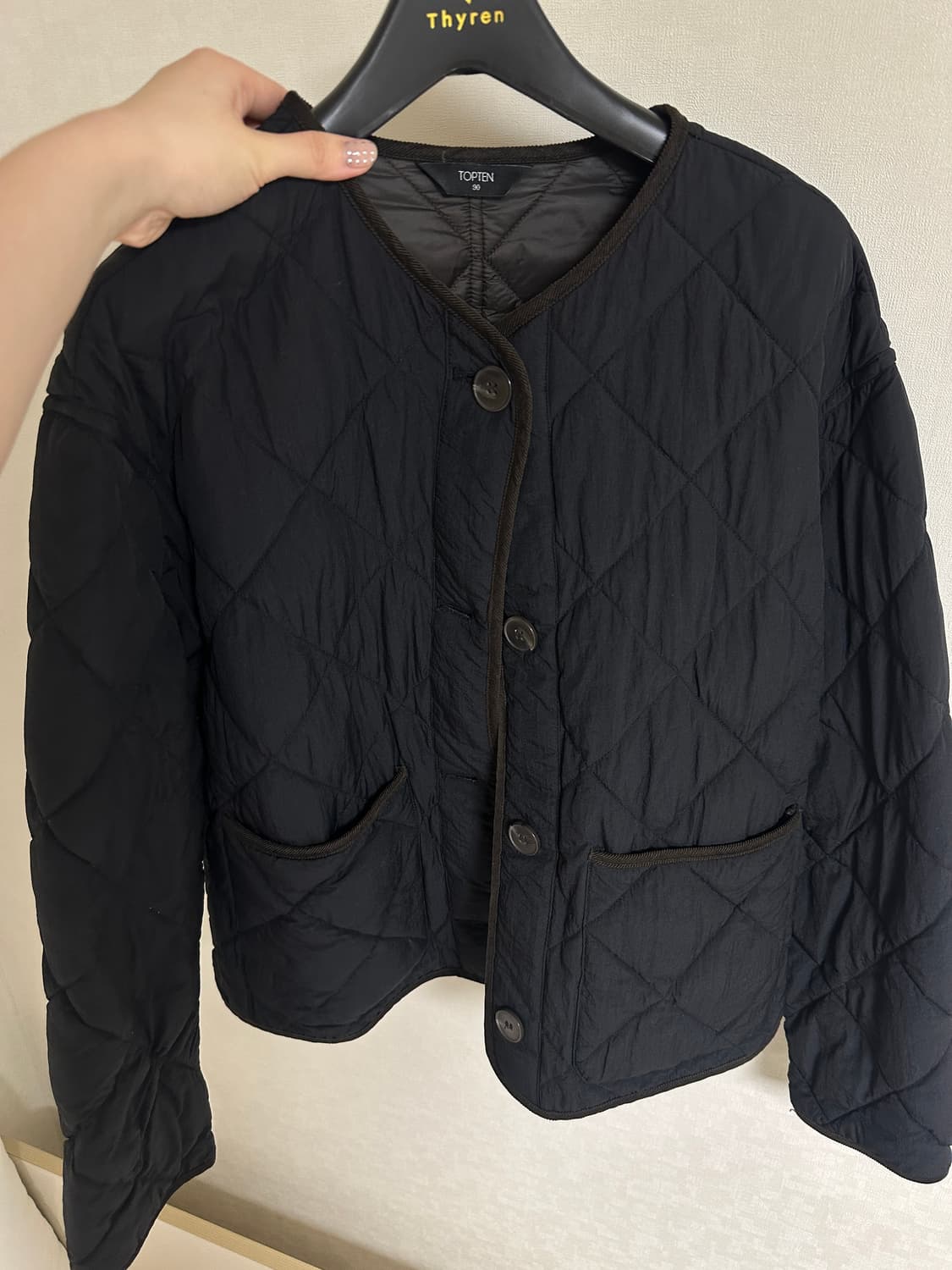 탑텐 여성 누빔 깔깔이 상품이미지1