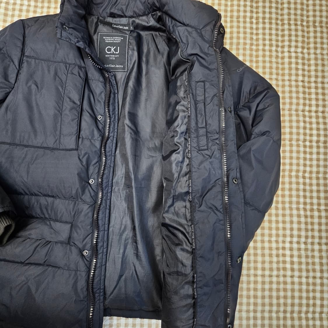 캘빈클라인 오리털 겨울패딩 남자100 상품이미지7