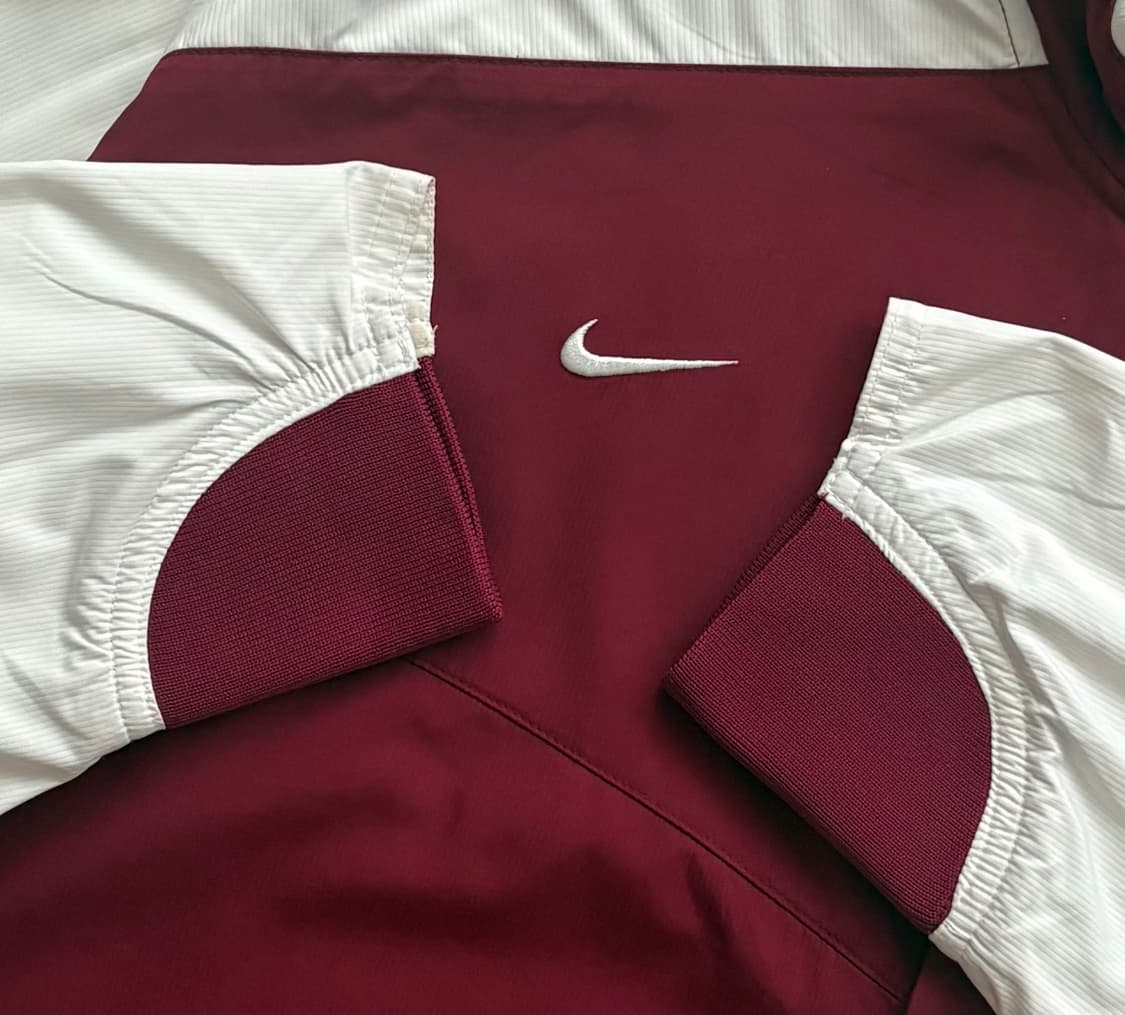 Nike 나이키 빈티지 버건디 오버핏 윈드브레이커 상품이미지3