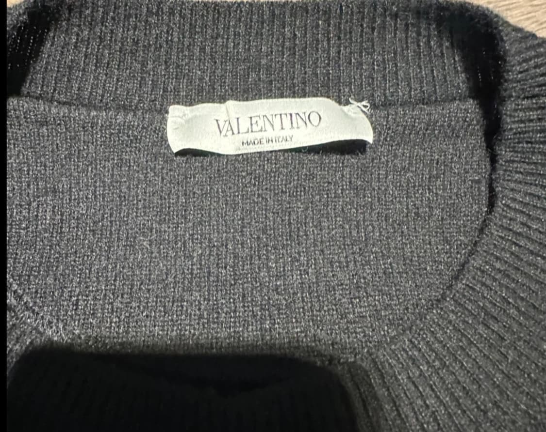 발렌티노 카모 캐시미어 니트 M 상품이미지3