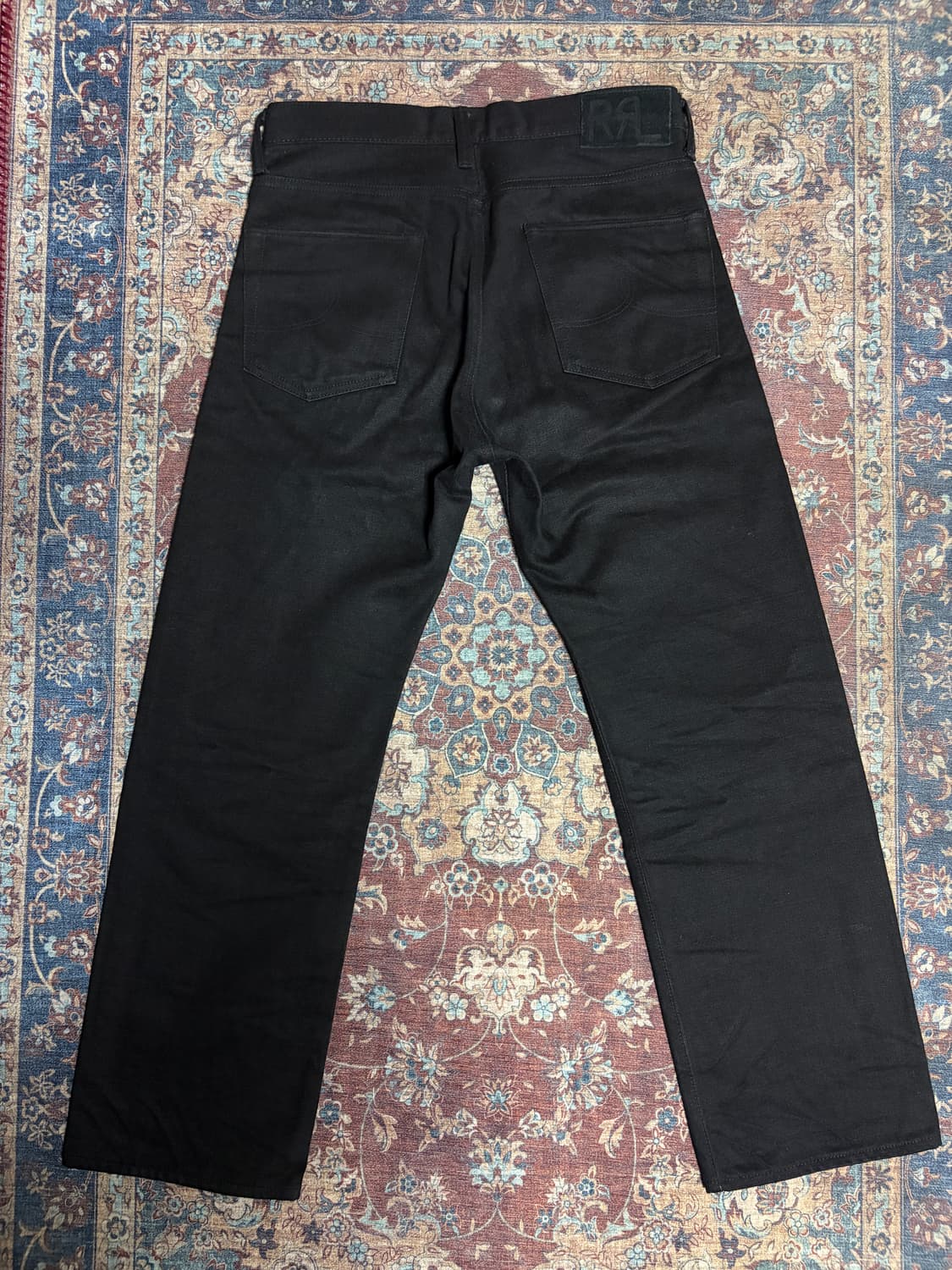 더블알엘 빈티지5포켓 블랙온블랙 30X30 상품이미지2