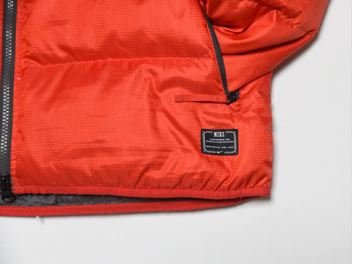 나이키 오렌지 패딩 점퍼 (사이즈 90 / S-P-CH) 상품이미지5