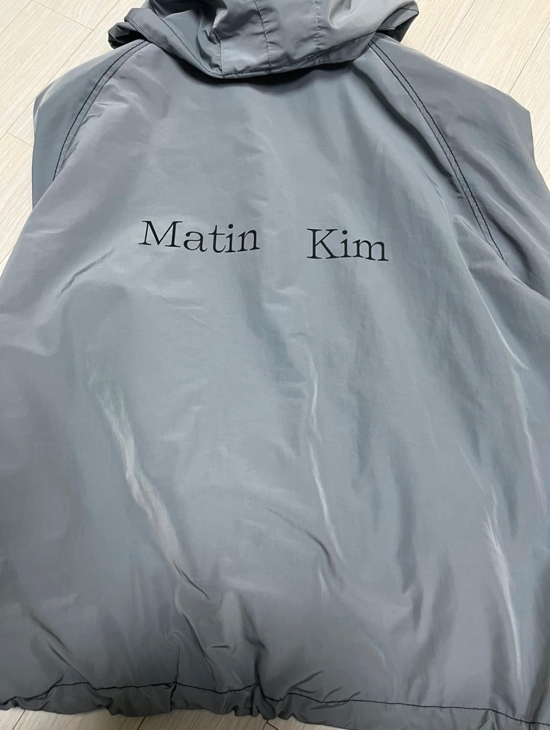 Matin kim logo hoody jacket 상품이미지2