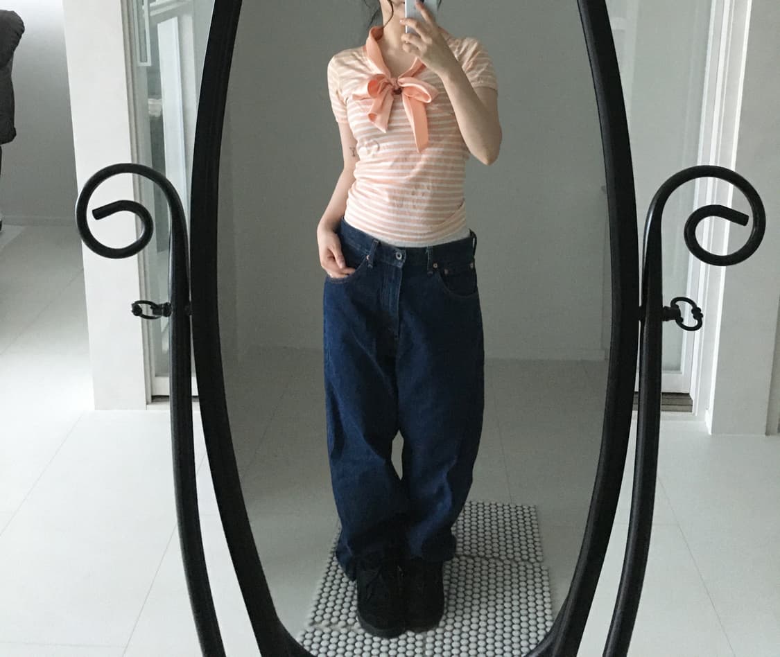 levi's) 504 wide denim pants 상품이미지2