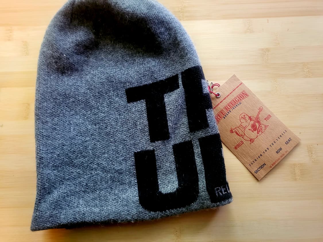 [미사용 새상품] *트루릴리젼 정품 비니* 상품이미지2