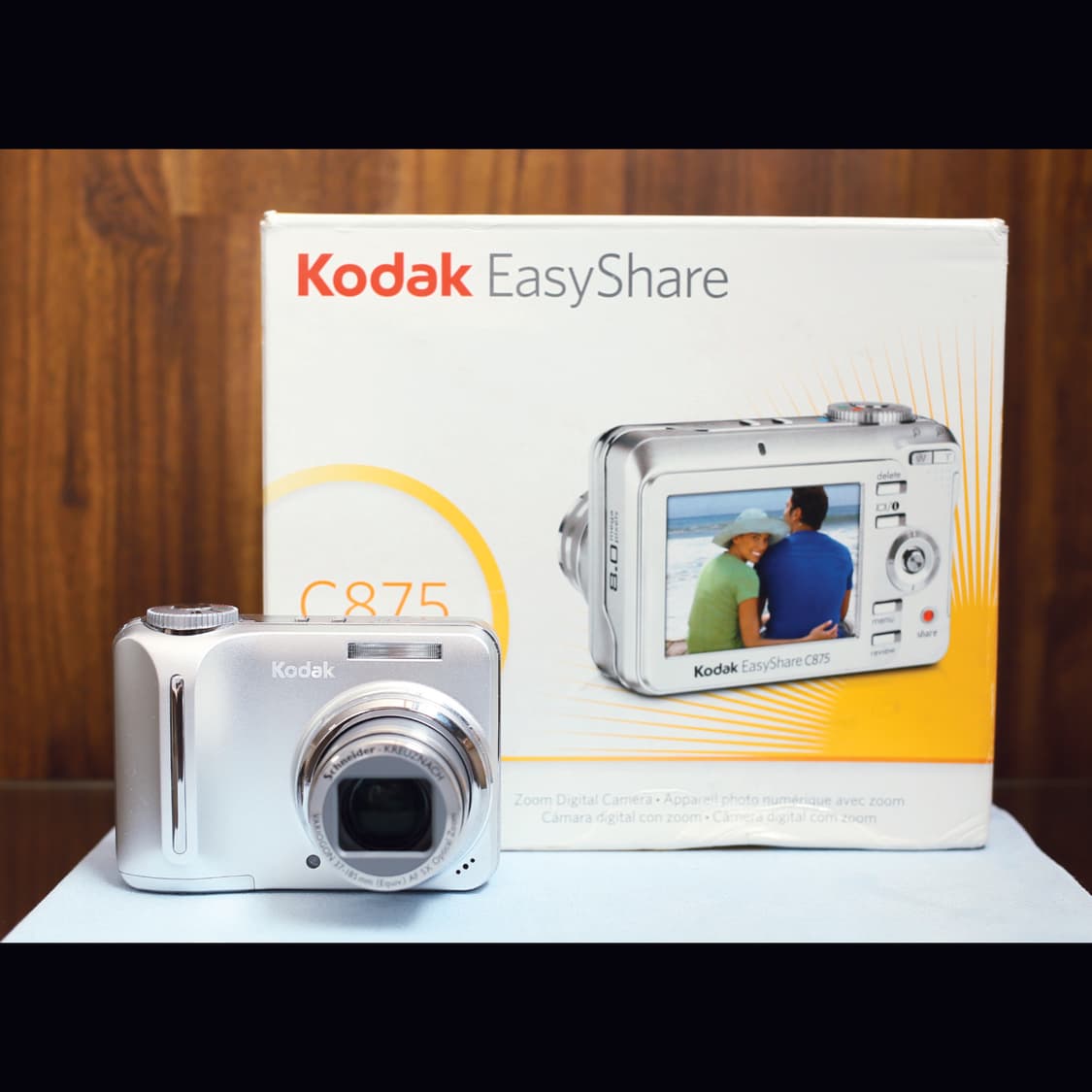 레어<민트급>코닥 이지쉐어 c875 실버 박스 세트 빈티지 디카 상품이미지1