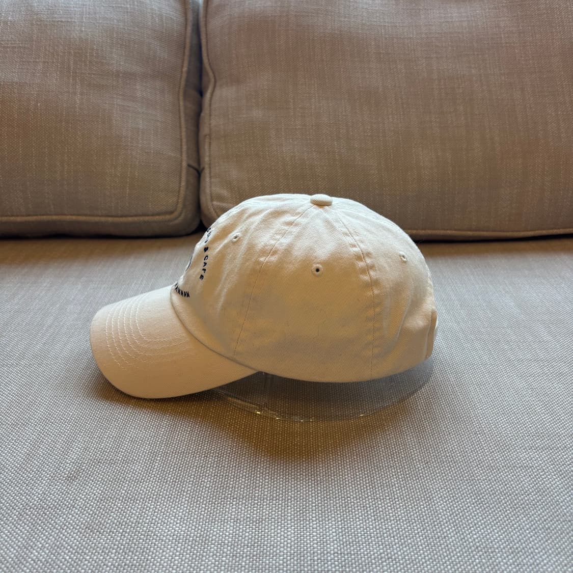 드파운드 샵 앤 카페 볼캡 아이보리 상품이미지3
