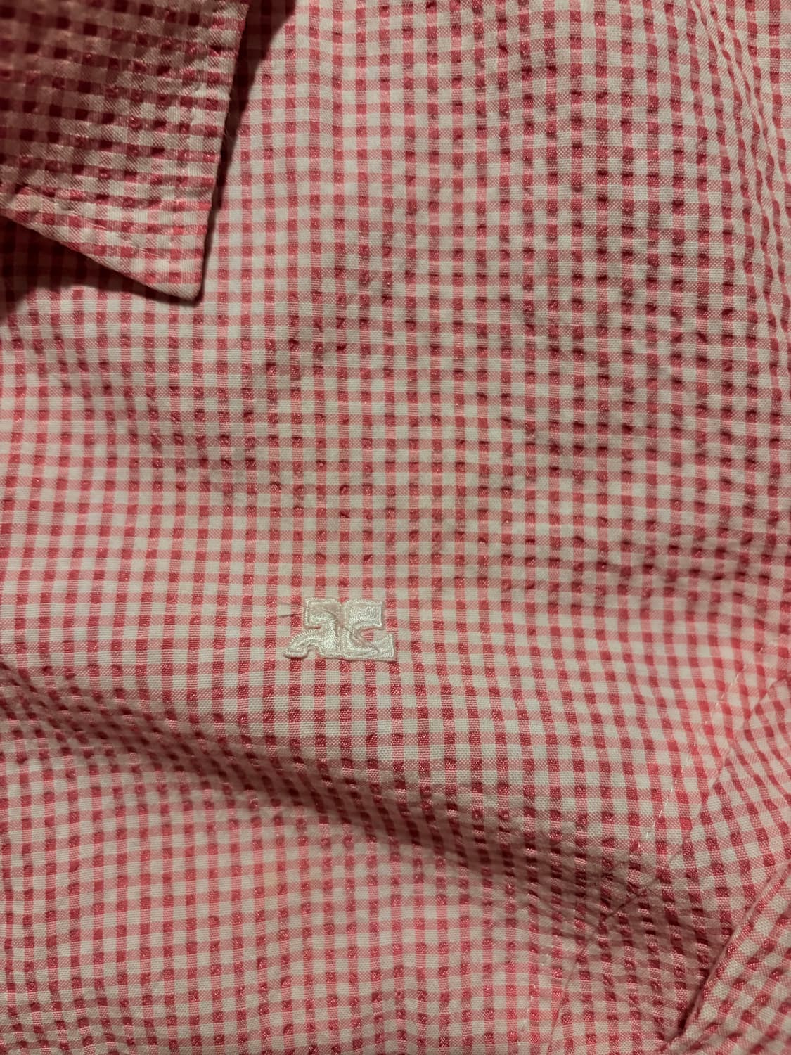 Courreges pink shirt 상품이미지2