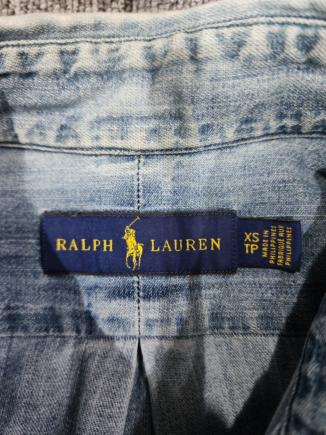 폴로 랄프로렌 멀티포니 데님 셔츠 XS 상품이미지7