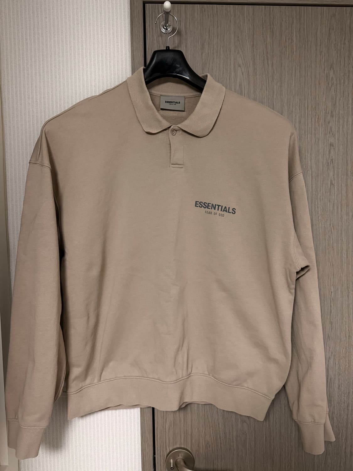 에센셜 롱슬리브 폴로 상품이미지1