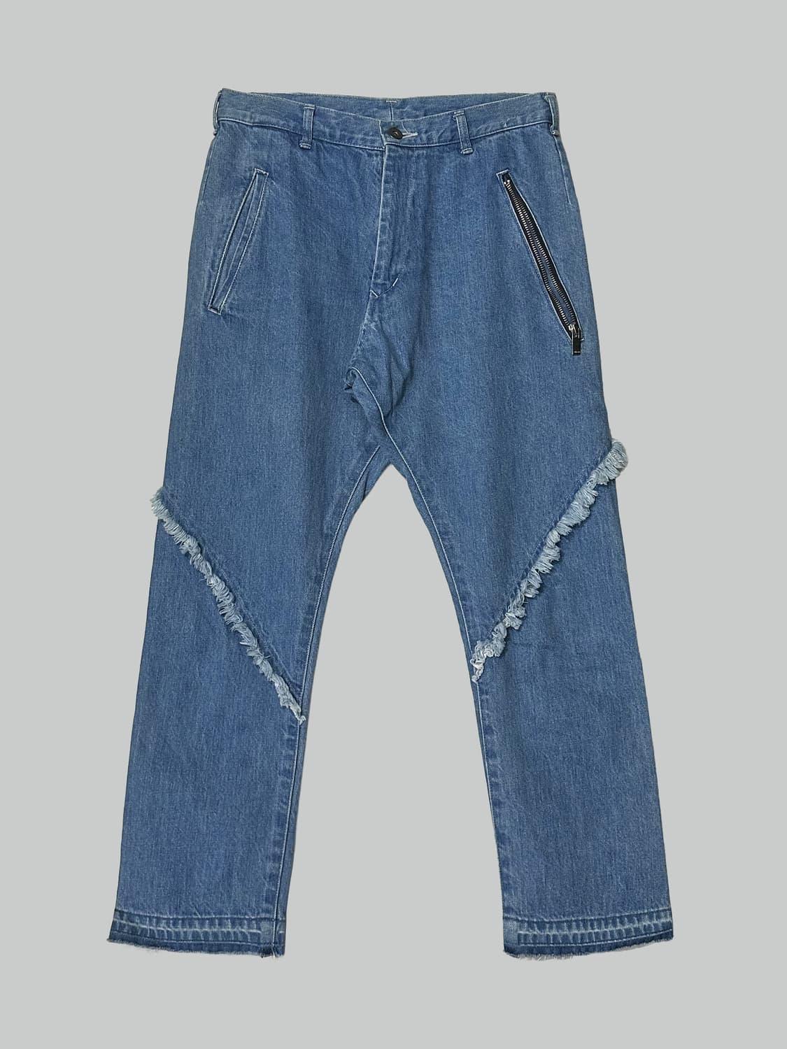 설밤 지퍼 데님 상품이미지2