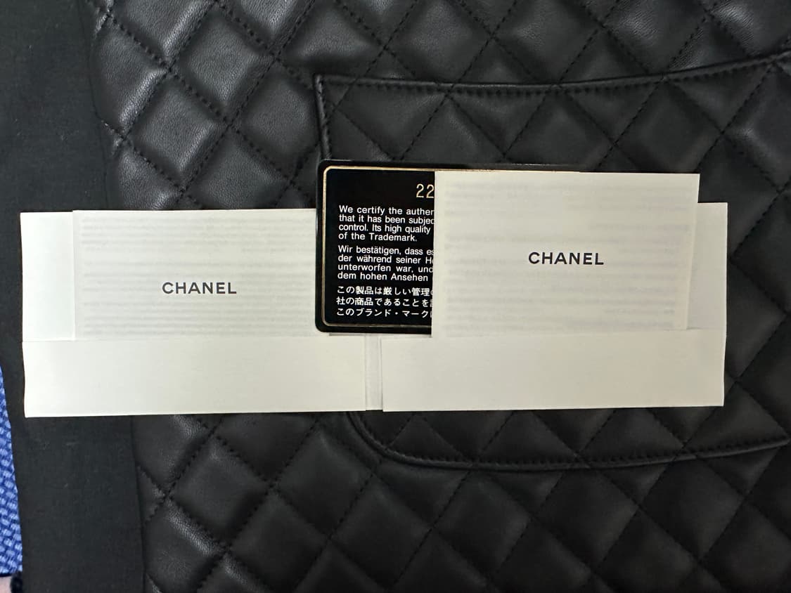 샤넬 램스킨 클러치 라지 금장 상품이미지4