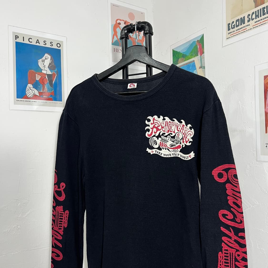 락펑크 프린팅 롱슬리브 상품이미지4