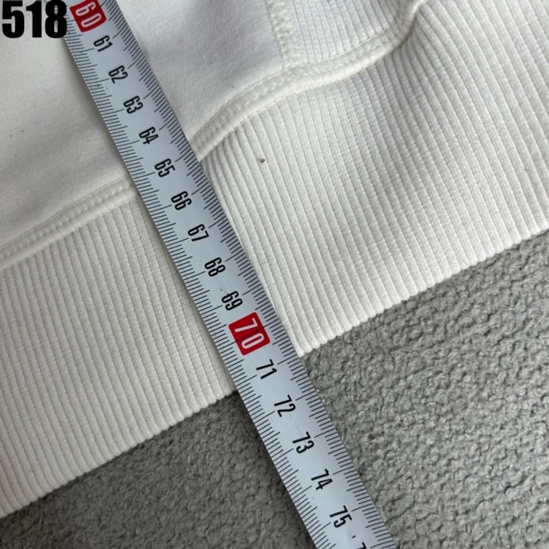 스파이더 화이트 기모 맨투맨  상품이미지5