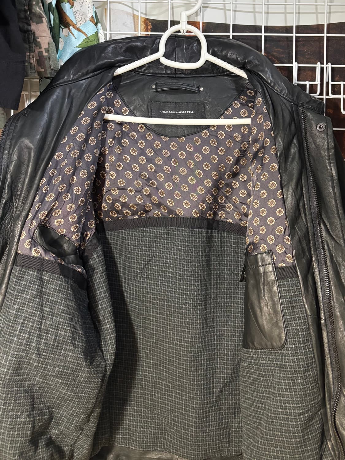 Compagnia Delle Pelli 이탈리안 레더 자켓 F11 46 상품이미지5