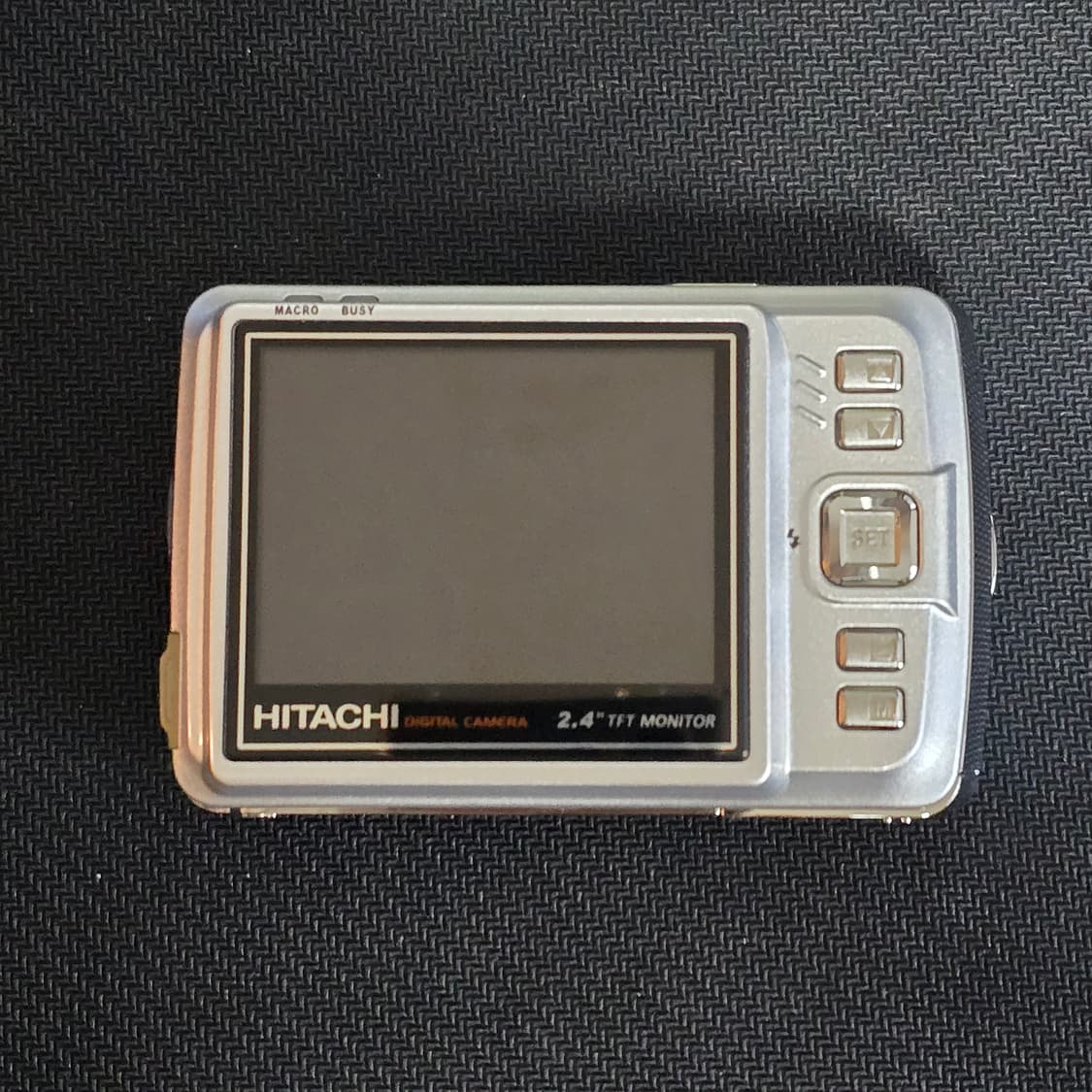 (작례O/빈티지 디카) 히타치 I.mega HDC-509 실버 상품이미지3