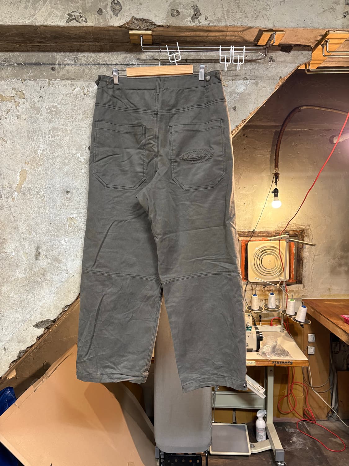 IDWS 노마드 맥시 레이어 팬츠 차콜 상품이미지2