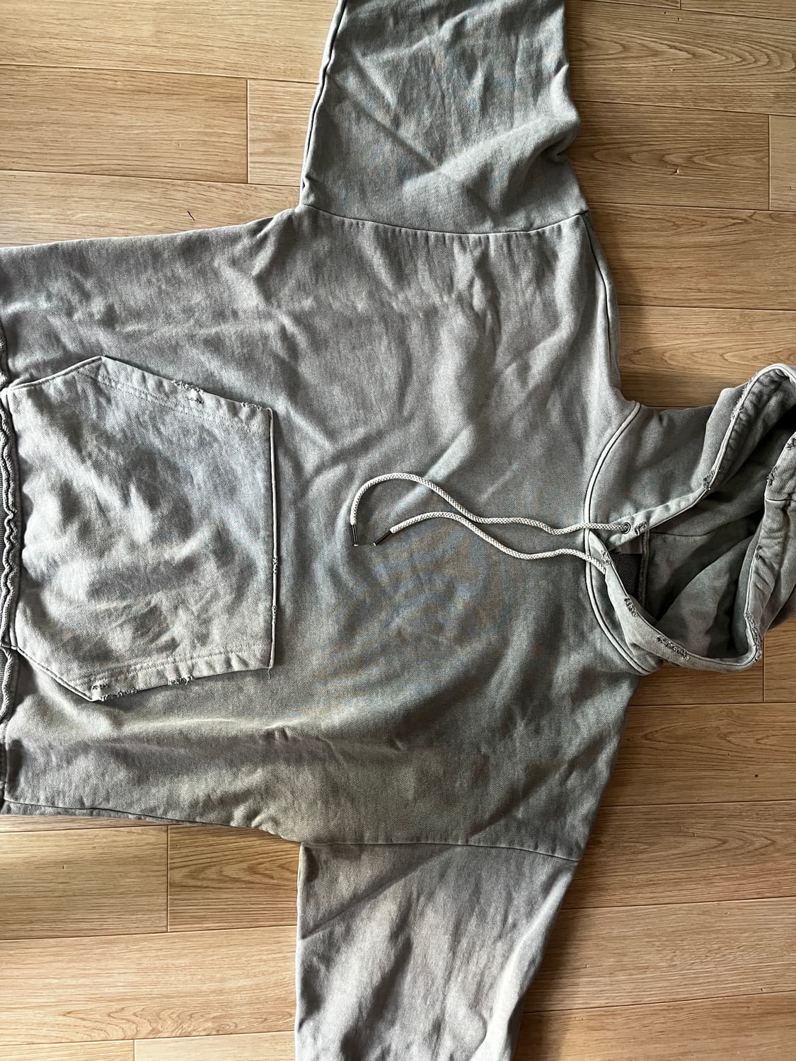 [품절] 에스파이 VTG 후드 그레이 상품이미지3