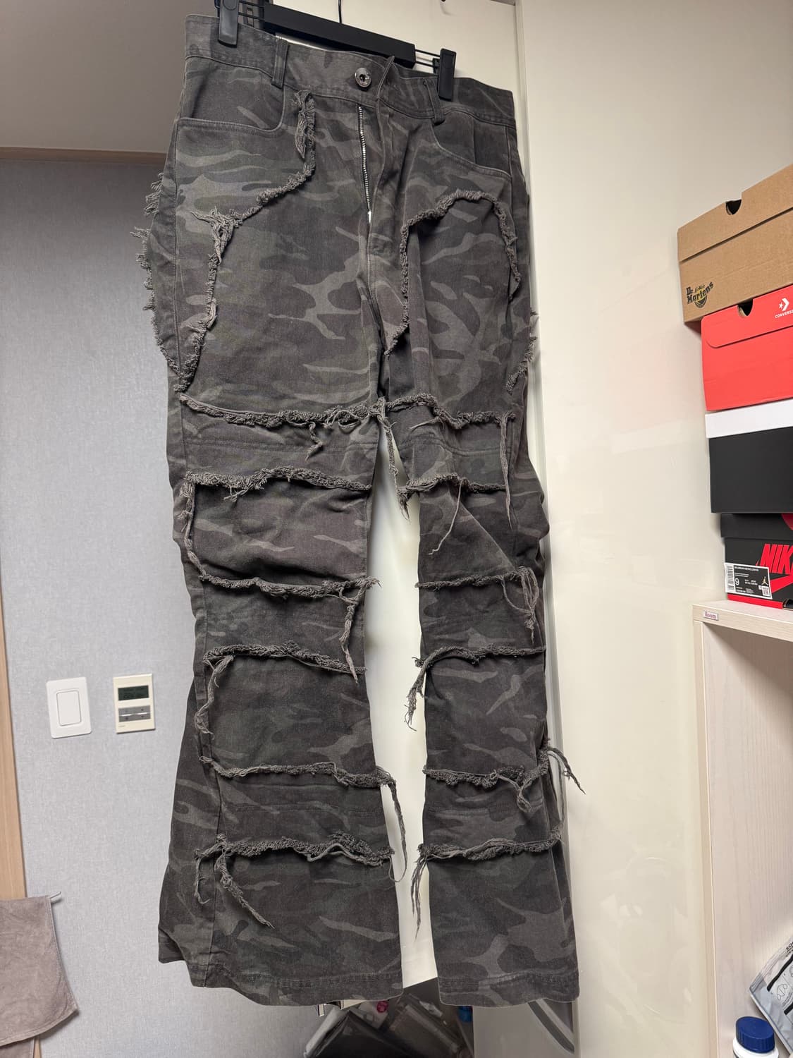 BLR 카모 데님 팬츠 M 상품이미지2