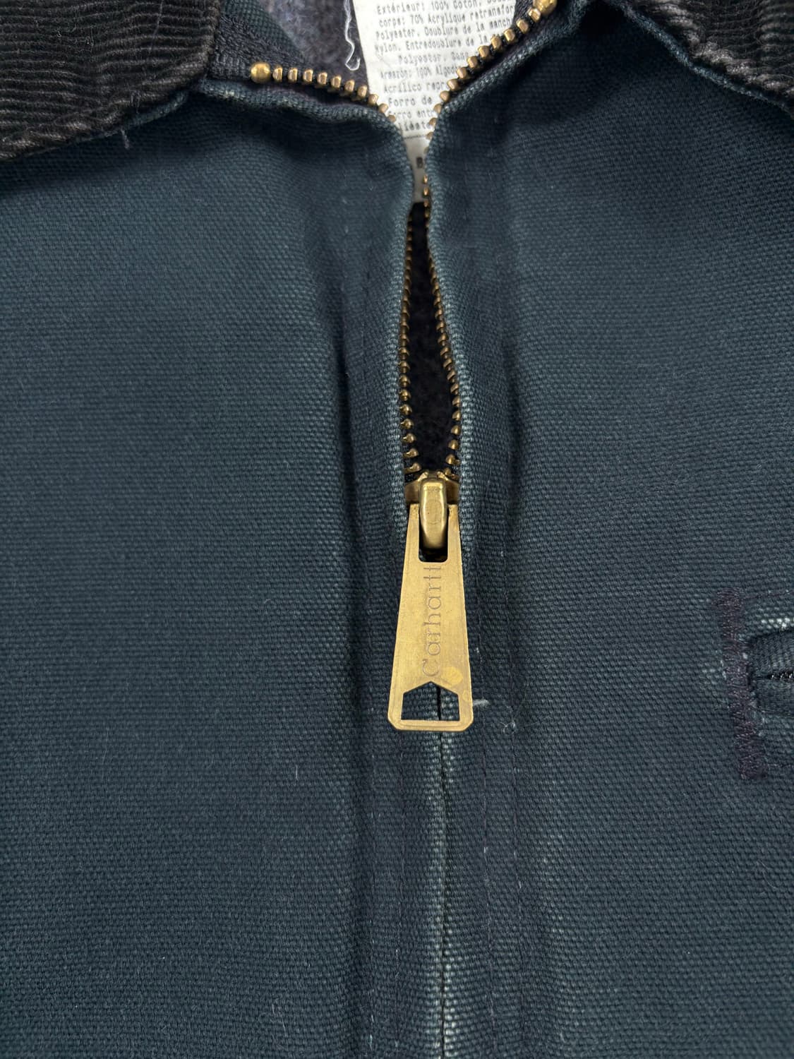 Carhartt j01 Black Regular Detroit Jacke 상품이미지3