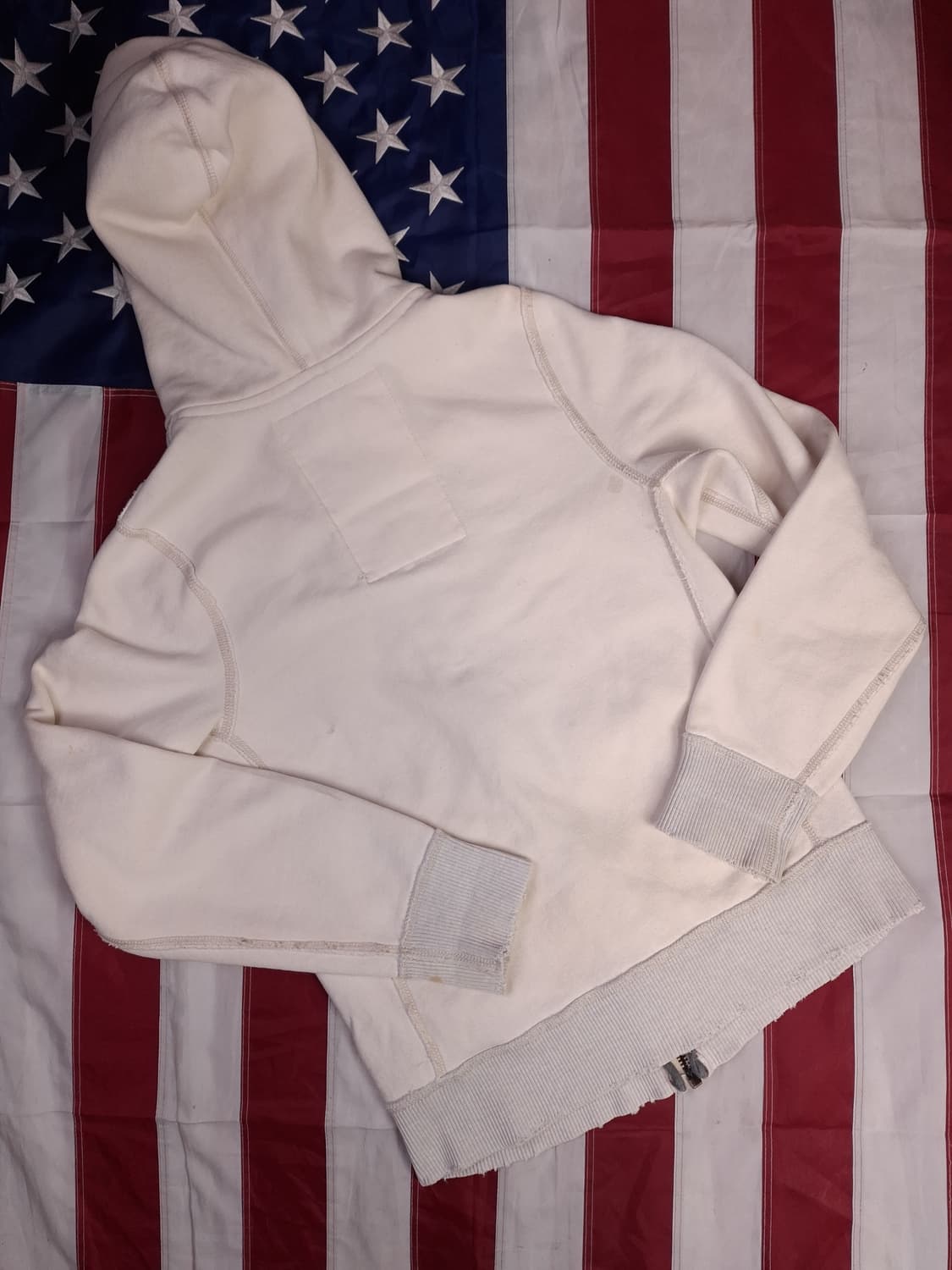 오리지날 아베크롬비 로고 데미지 후드집업 상품이미지9