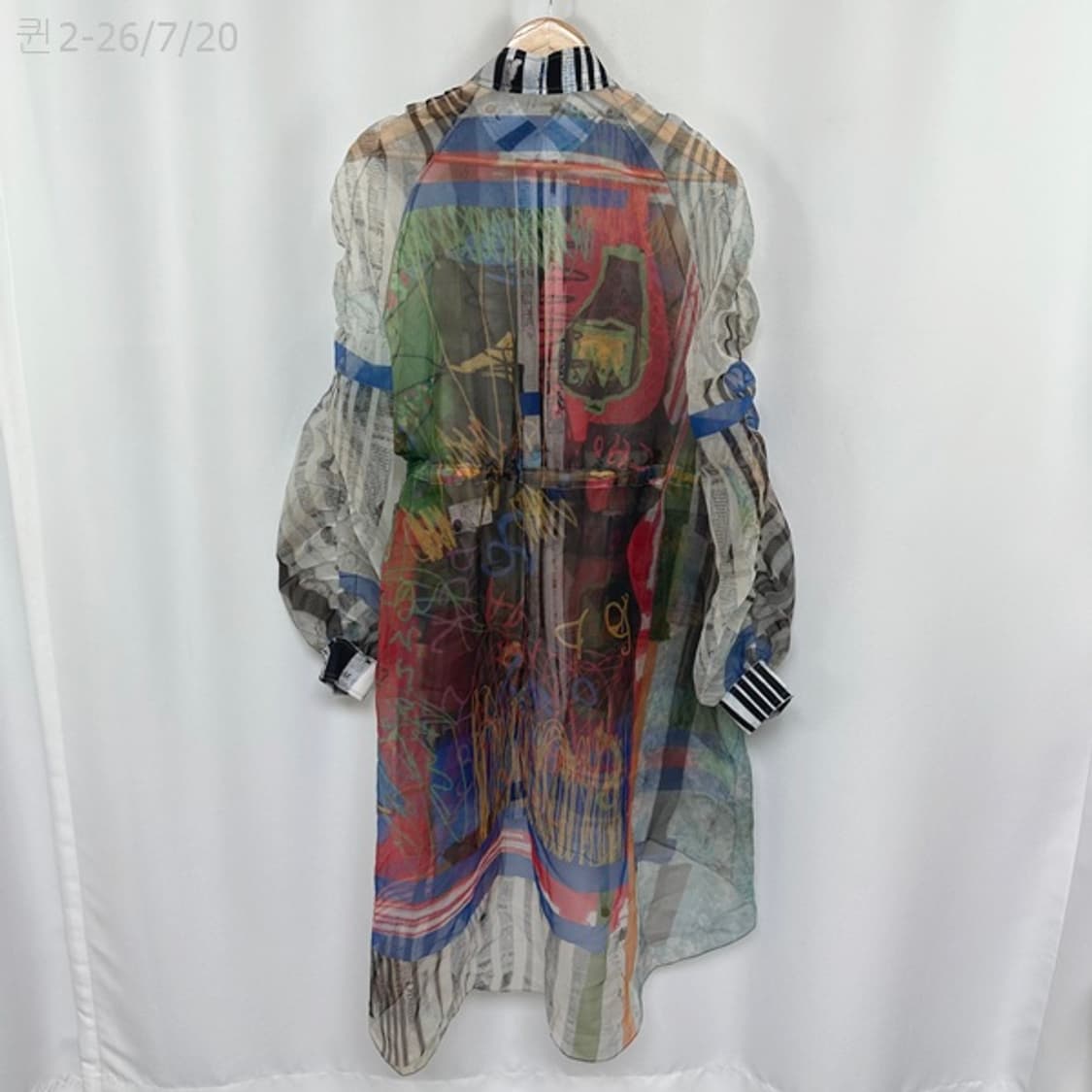 choibok 여자 시스루 롱자켓 (55-88추천) 상품이미지8