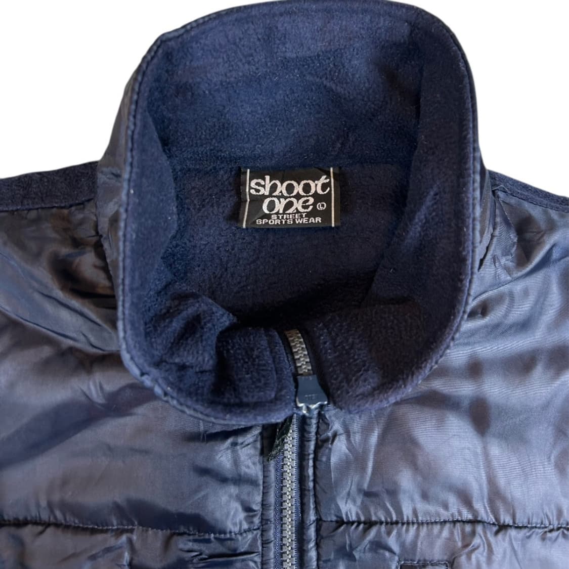 (L) JPN 슛원 빈티지 배색 플리스 집업 OJ-021 상품이미지3