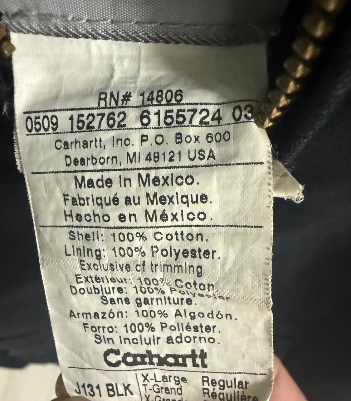 칼하트 j131 상품이미지2