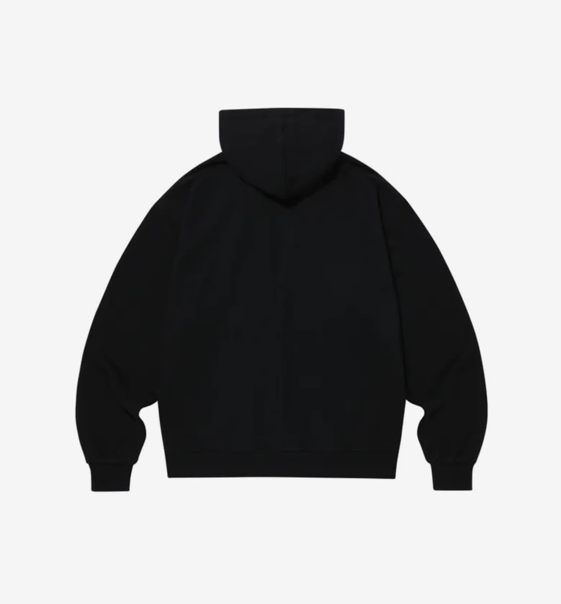 우알롱 블랙 후드집업 M 상품이미지2